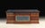 Italian Italian Walnut & Blue Onyx Executive Pedestal Desk With Leather Writing Surface For Sale - Image 3 of 6