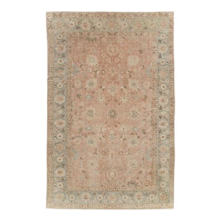 Galerie Shabab Collection Early 20th Century Persian Tabriz Accent Rug For Sale