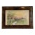 Framed w.c.. Vincent Watercolor Painting of a Country Scene For Sale