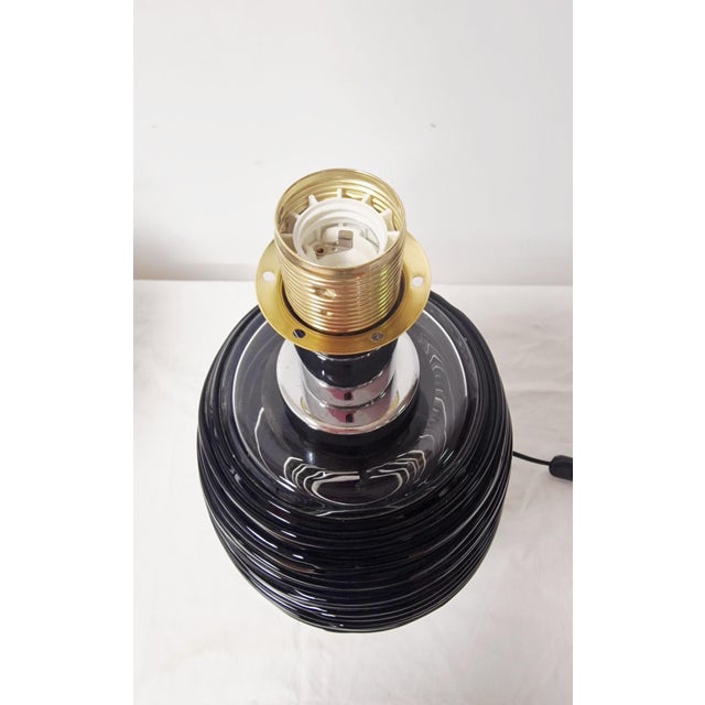 Damasco Collection Table Lamp in Glass from Vistosi, Italy, 1990s For Sale - Image 9 of 12