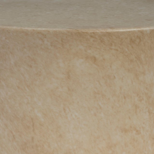 Jamie Young St. Germain Drink Table, Marbled Cream For Sale - Image 4 of 6