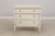 French Pair of Century 3 Drawer Whitewashed Dressers Chests For Sale - Image 3 of 15