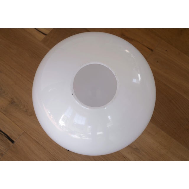 Vintage Mid-Century Modern Extra Large Modernist 18" Diameter Acrylic Globe for Lighting For Sale - Image 4 of 6