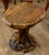 Rustic Late 20th Century Small Rustic Root Base Oval Side Table Cabin Cottage For Sale - Image 3 of 12