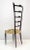 1950s Set of Mid-Century Modern Chiavari Style Chairs with High Back by Gio Ponti, Italy, 1950s For Sale - Image 5 of 15