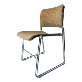 Pair 1970s Vintage David Rowland 40/4 Upholstered Chairs For Sale