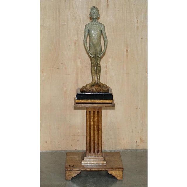 Metal Richard Macdonald, First Position, Bronze and Marble For Sale - Image 7 of 18