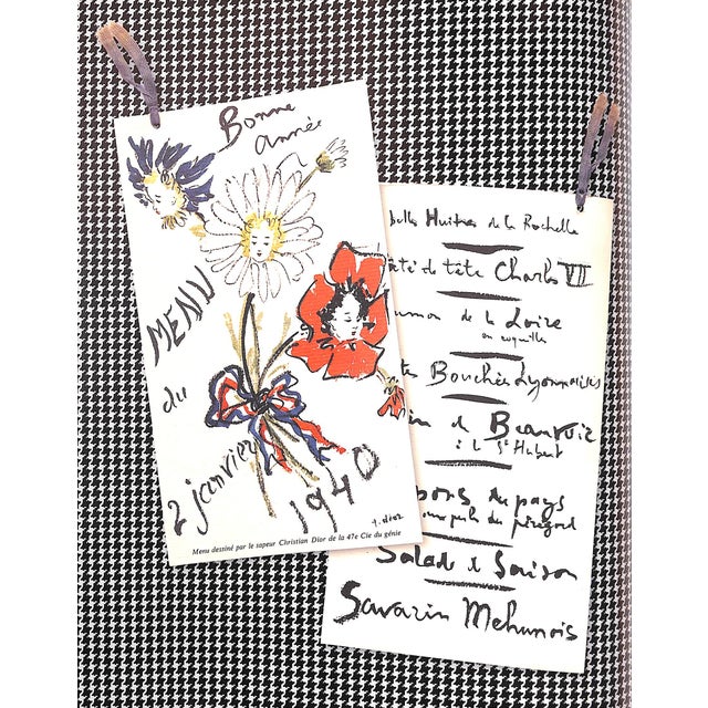 White "Dior and His Decorators" 2018 Footer, Maureen For Sale - Image 8 of 12