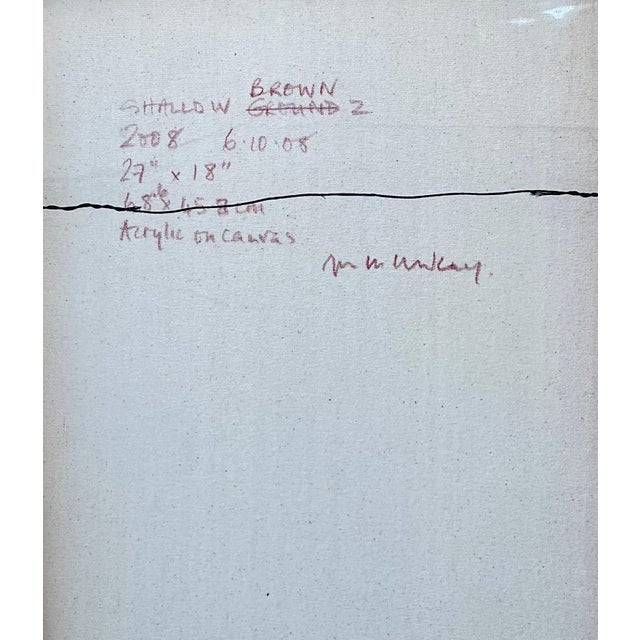 Gina Medcalf, Abstract Contemporary British Painting Gina Medcalf Color Field Kinetic Op Art For Sale - Image 4 of 5