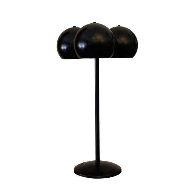 Bubble Shaped Black Table Lamp by Juanma Lizana For Sale - Image 9 of 9