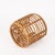 Rattan and Wicker Round Pouf Stool attributed to Tito Agnoli, Italy, 1960s For Sale - Image 11 of 12