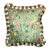 Gucci Gg Chinoiserie Tree of Life Vintage Silk Scarf Pillow 22" For Sale