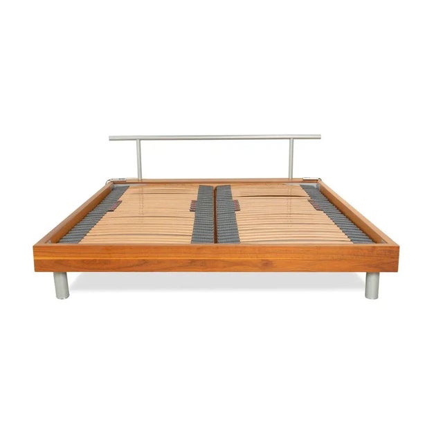 Brown Wooden Bed from Hülsta For Sale - Image 17 of 18