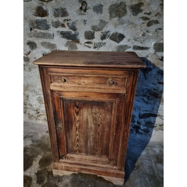 Antique Rustic French Pine Cabinet, 1800s For Sale - Image 13 of 16