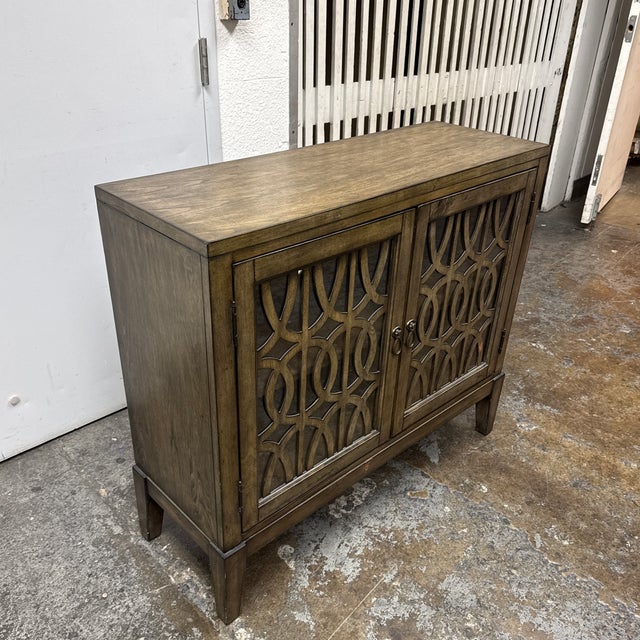 Traditional Coast to Coast Kire Two-Door Accent Cabinet For Sale - Image 3 of 12