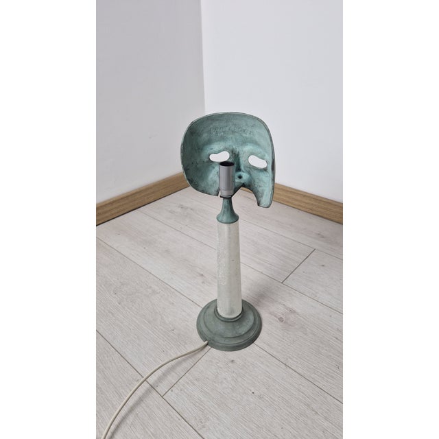 Table Lamp Model in Glass and Bronze by Elin Raaberg Nielsen for Seguso Vetri Darte, 1980s For Sale - Image 15 of 18