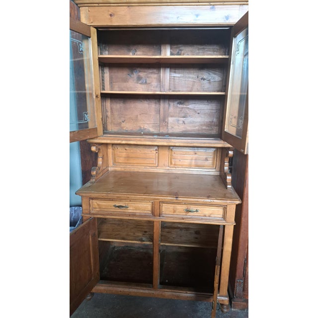 Tuscan Umbrian Showcase, 1920s For Sale - Image 6 of 7