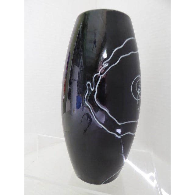 Modern Finnish Design Pro Arte Series Ceramic Vase-Pauli Vuorisalo Arabia, Finland For Sale In Miami - Image 6 of 11