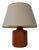 Vintage Teak Table Lamp from Kirk, Denmark, 1960s For Sale