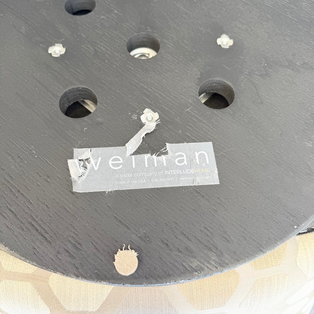 Postmodern Michael Wolk for Weiman Swivel “Miami Chair” For Sale In West Palm - Image 6 of 9