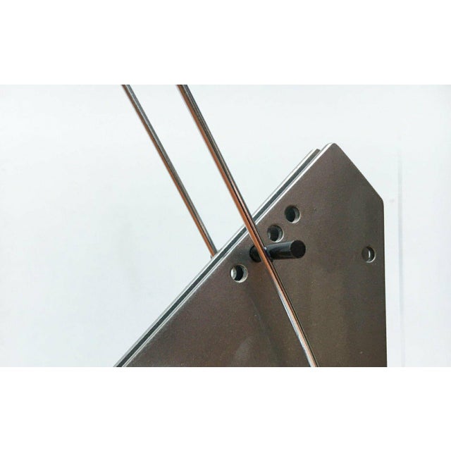 Metal Vintage Postmodern German Table Lamp, 1980s For Sale - Image 7 of 18