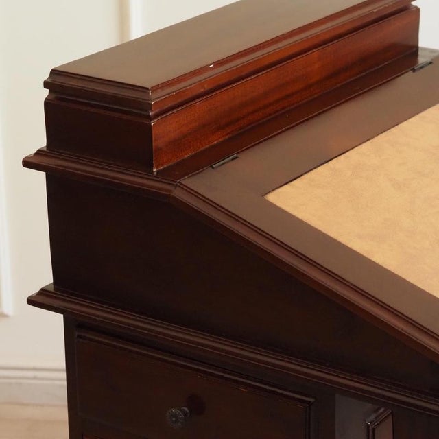 Victorian Davenport Wooden Secretaire, 1800s For Sale - Image 13 of 18