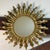 Metal Italian Sun Mirror, 1950s For Sale - Image 7 of 9