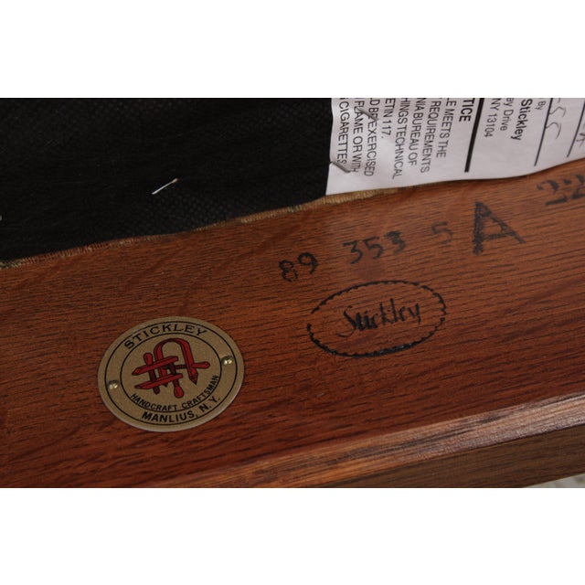 Stickley Mission Oak Harvey Ellis Armchair For Sale - Image 16 of 18
