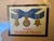 This framed collection of 40 US postage stamps has a rather philatelic rarity of the stamps. Some of the key stamps that...