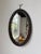 Vintage Brutalist Oval Chain Mirror, 1950 For Sale - Image 6 of 18
