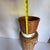 Wood Mid 20th Century Handwoven Basketweave Patterned Wastebasket For Sale - Image 7 of 7