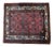 Vintage Engelas Square Rug Mat - 2'1" x 2'4" For Sale