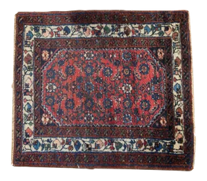 Vintage Engelas Square Rug Mat - 2'1" x 2'4"