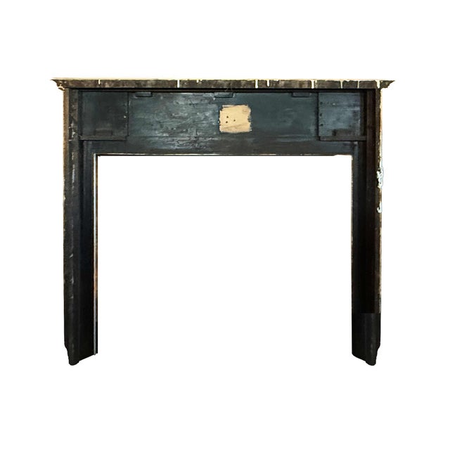 Early 20th Century Antique Mantel With Carved Detail For Sale - Image 5 of 7