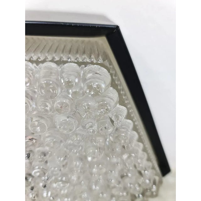 Vintage Dutch Hexagon Ceiling Wall Light B1092 from Raak, 1970s For Sale - Image 3 of 7