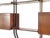 1960s Mid-Century Italian Modern Free-Standing Bookshelf in Wood and Brass, 1960s For Sale - Image 5 of 18