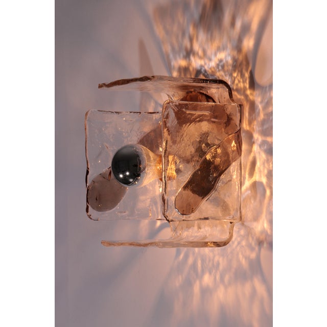 Wall Lamp in Murano Glass by Carlo Nason for Kalmar, Austria, 1960s For Sale - Image 11 of 11