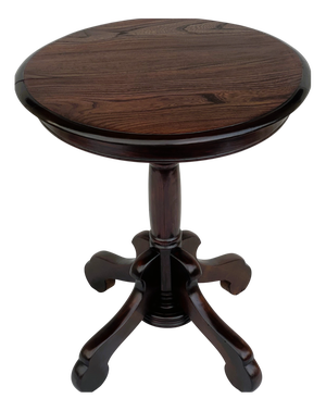 Round Ash Side Table, 1920s