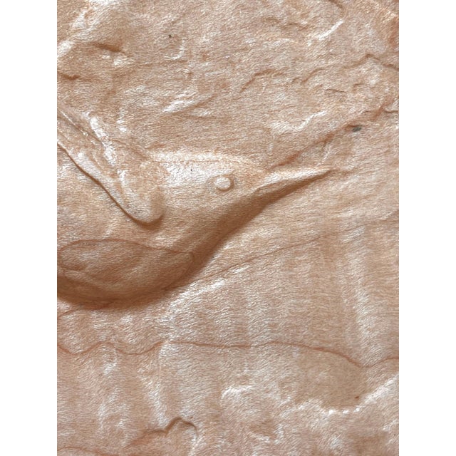 Early 21st Century Nuthatch by Dana Younger | Maple and Niove Relief of a bird on a tree branch For Sale - Image 5 of 5