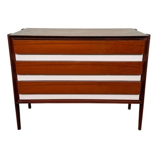 Mid-Century Modern Scandinavian Style Teak Chest of Drawers, 1950s For Sale