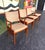Mid-Century Modern Danish Teak D-Scan Dining Chairs For Sale - Image 3 of 10