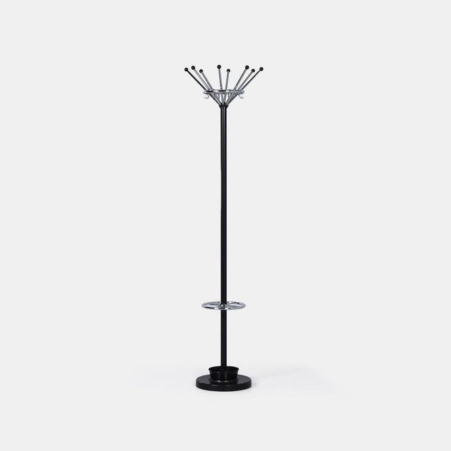 Black Model 1016 Coat Rack in Chrome and Black Steel by W.H. Gispen for Dutch Originals, 2010s For Sale - Image 8 of 9