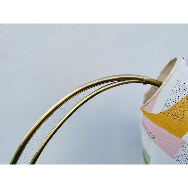 Mid-Century Brass Floor Lamp, 1950s For Sale - Image 13 of 17