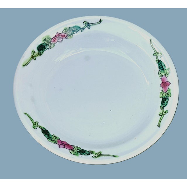 Chinese Porcelain Planter W/Tray For Sale - Image 11 of 12