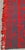 19thc Red & Blue Dated 1860 Coverlet From Pa. For Sale - Image 9 of 13
