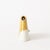 Brown Miniature Porcelain Vase from Sgrafo Modern, 1960s For Sale - Image 8 of 9