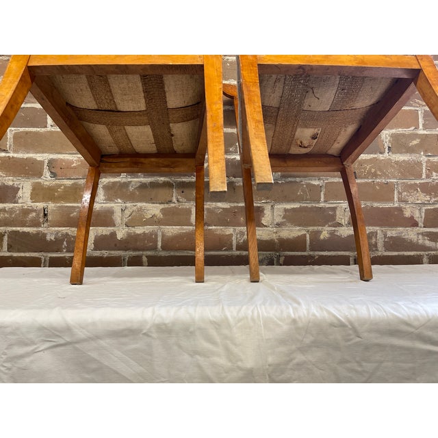 Pair of Early 20th Century Swedish Biedermeier Side Chairs For Sale - Image 4 of 4