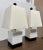 Contemporary Quartz + Marble Petite Table Lamps, Pair For Sale - Image 15 of 15