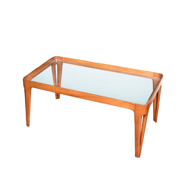 Glass Coffee Table by Gio Ponti, 1950s For Sale - Image 3 of 3