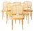 Vintage Bentwood Dining Chairs by Ligna, 1960s, Set of 6 For Sale